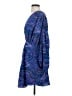 See By Chloé 100% Polyester Animal Print Polka Dots Blue Cocktail Dress Size 4 - photo 5