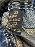 Route 66 100% Cotton Paisley Blue Jeans Size 7 - 8 - photo 8