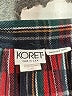 Koret Plaid Red Casual Skirt Size XL (estimated) - photo 4