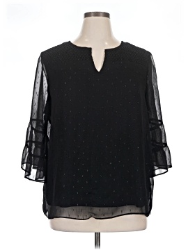 Investments 3/4 Sleeve Blouse