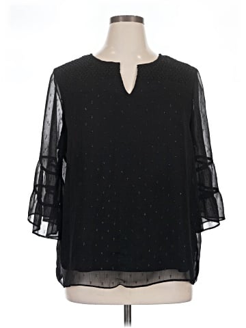 Investments 3/4 Sleeve Blouse (view 1)
