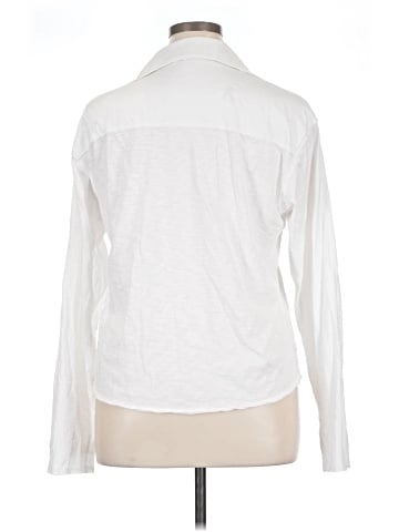 Evereve Long Sleeve Polo (view 2)