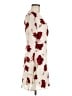 Lush 100% Polyester Floral Ivory Casual Dress Size M - photo 4