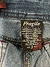 Fragile Blue Denim Shorts Size 3 - photo 3