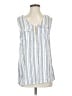 Ellen Tracy White Sleeveless Blouse Size S - photo 1