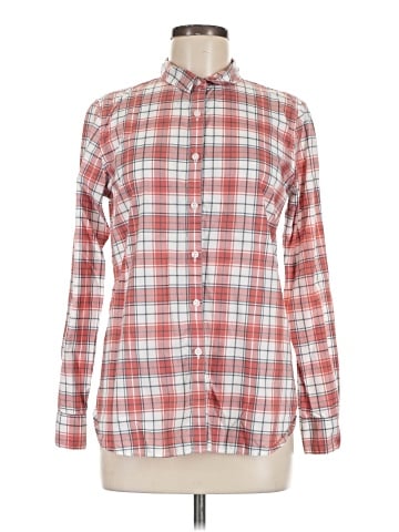 Garnet Hill Long Sleeve Button-Down Shirt (view 1)