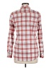 Garnet Hill 100% Cotton Plaid Red Long Sleeve Button-Down Shirt Size 6 - photo 2
