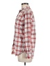 Garnet Hill 100% Cotton Plaid Red Long Sleeve Button-Down Shirt Size 6 - photo 5