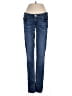 True Religion Hearts Blue Jeans Size 25 waist - photo 1