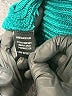 Misia 100% Acrylic Teal Turtleneck Sweater Size L - photo 9