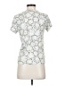 Sanctuary Silver Short Sleeve Blouse Size XS - photo 2