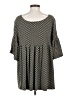 bryn WALKER Gray 3/4 Sleeve Blouse Size S - photo 2