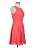 Express 100% Polyester Solid Orange Cocktail Dress Size 2 - photo 4
