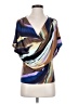 Veronica M. Blue Sleeveless Blouse Size S - photo 1