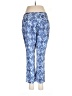 Milly Paisley Blue Casual Pants Size 6 - photo 2