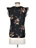 Timing 100% Polyester Black Sleeveless Blouse Size S - photo 2