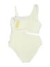 MICHAEL Michael Kors Ivory One Piece Swimsuit Size 14 - photo 2