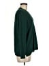 Karen Scott 100% Cotton Green Pullover Sweater Size M - photo 4