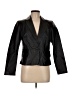 Shape FX 100% Leather Black Blazer Size 6 - photo 1