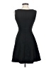 Aqua Solid Black Cocktail Dress Size XS - photo 2