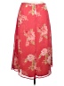 Emma James Floral Red Casual Skirt Size 16 Petite - photo 2
