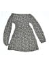 Gap 100% Rayon Print Gray Dress Size 12 - photo 2