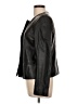 Talbots 100% Leather Black Leather Jacket Size 10 - photo 5
