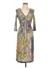 ETRO Paisley Tan Cocktail Dress Size 12 - photo 1