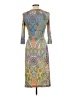 ETRO Paisley Tan Cocktail Dress Size 12 - photo 2