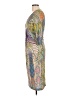 ETRO Paisley Tan Cocktail Dress Size 12 - photo 5
