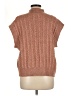 Cupcakes & Cashmere Brown Sweater Vest Size M - photo 2