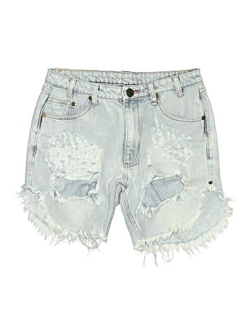 One by One Teaspoon Denim Shorts (view 1)