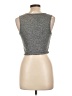 Zobha Gray Sleeveless T-Shirt Size L - photo 2
