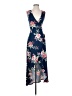 J for Justify Floral Blue Casual Dress Size S - photo 1