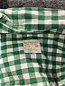 Crewcuts Checkered-gingham Green Long Sleeve Button-Down Shirt Size 10 - photo 3