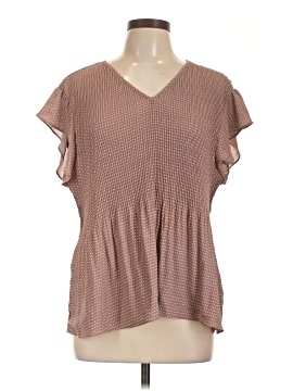 Adrianna Papell Short Sleeve Blouse