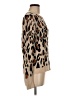 A New Day Animal Print Tan Pullover Sweater Size M - photo 4
