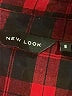 New Look Plaid Red Casual Dress Size 8 - photo 7
