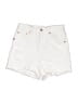 Levi's White Denim Shorts Size 25 waist - photo 1