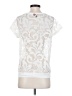 5/48 Silver Short Sleeve Top Size 5 - photo 2