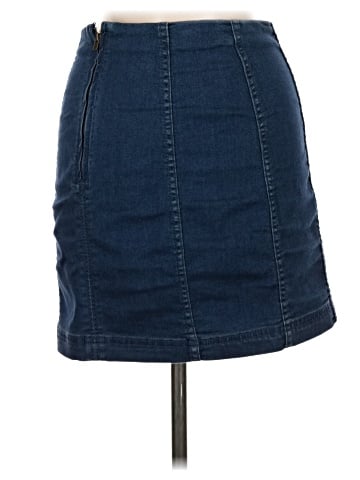 Free People Denim Skirt (view 2)