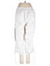 Basic Editions 100% Cotton Graphic White Casual Pants Size M - photo 2