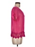 Charming Charlie Pink Short Sleeve Blouse Size M - photo 4