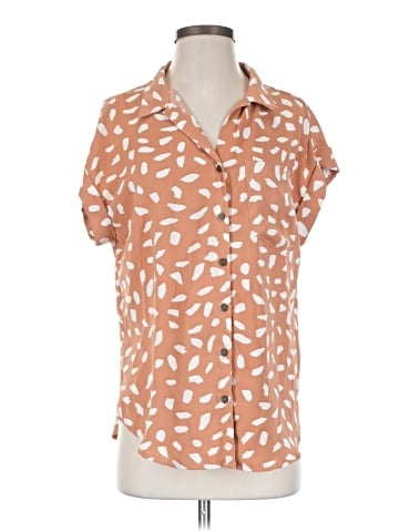 Umgee Short Sleeve Blouse (view 1)