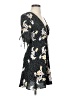 Topshop Floral Black Casual Dress Size 4 - photo 4