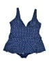 Jaclyn Smith Polka Dots Blue One Piece Swimsuit Size 20 - photo 1