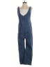 Happily Grey Blue Overalls Size S - photo 1