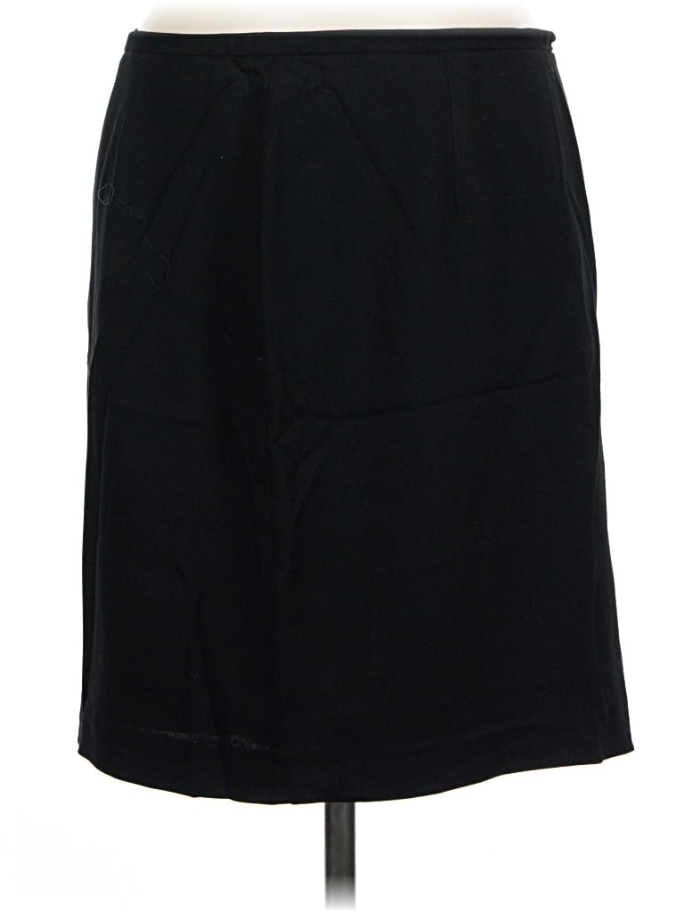 Pre-owned Karen Kane Casual Skirt In Black