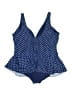 Jaclyn Smith Polka Dots Blue One Piece Swimsuit Size 20 - photo 2