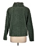 Eddie Bauer 100% Polyester Green Turtleneck Sweater Size L - photo 2